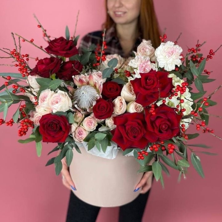 Авторский бокс "Ред гарден" в Новосибирске