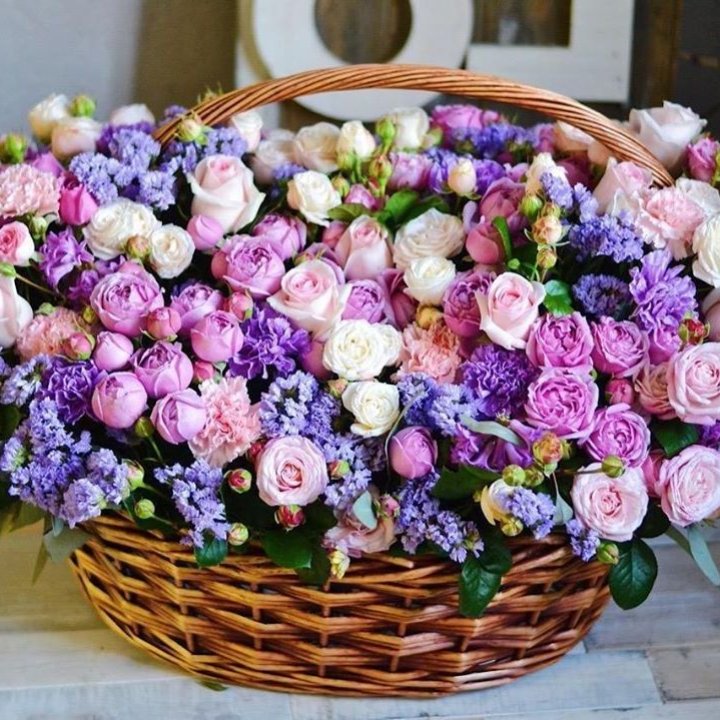 Корзина "Лаванда" в Новосибирске