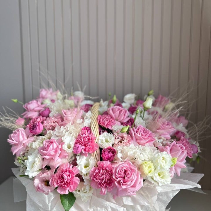 Цветочная корзина "Саммер" в Новосибирске