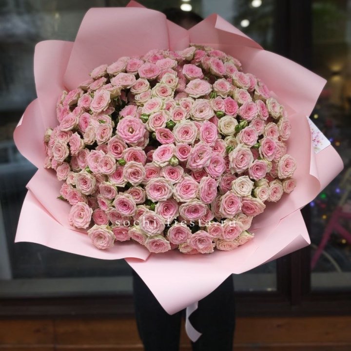 51 кустовая роза Твистер в Новосибирске