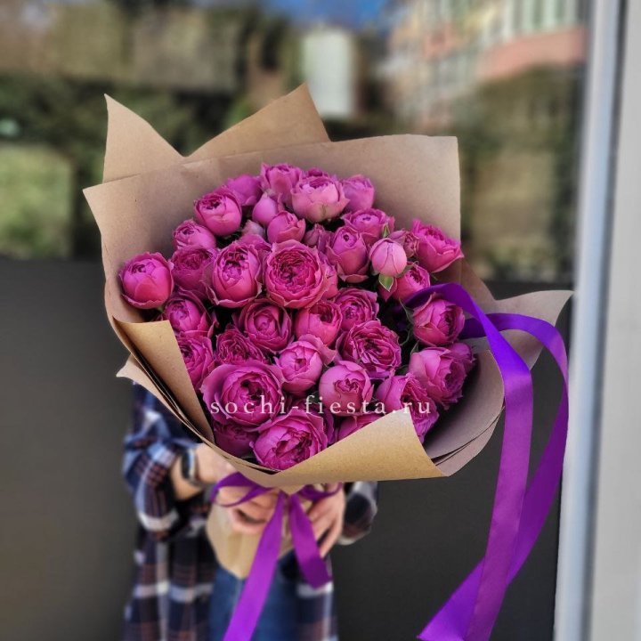 Букет с Мисти бабблс  в Новосибирске