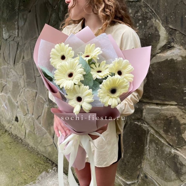 Букет голландских гербер  в Новосибирске