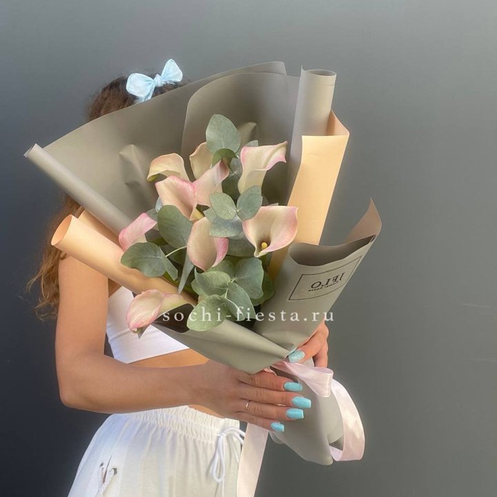 Букет калл №2 в Новосибирске