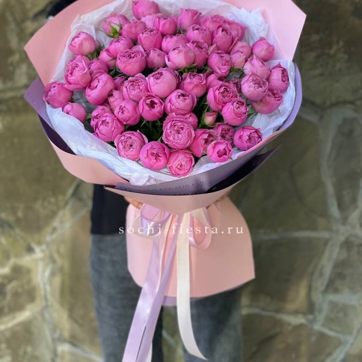 Букет "Пионки" в Новосибирске