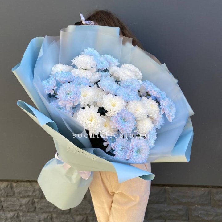  Букет "БЛЮ" с доставкой в Новосибирске