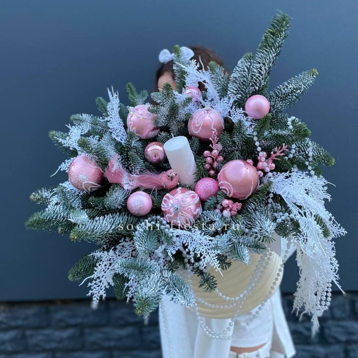 Композиция "Королева зимы" в Новосибирске