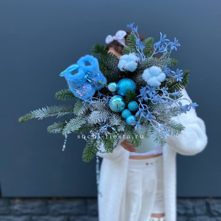 Композиция "Беби блю" в Новосибирске