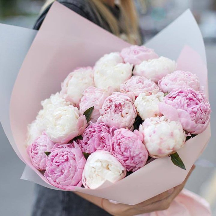 Букет пионов "Бутоника" в Новосибирске