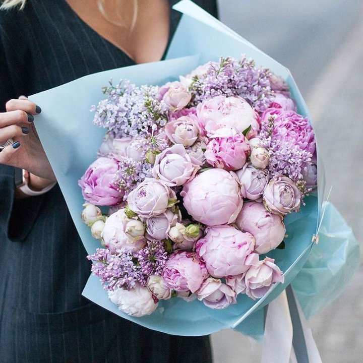 Букет "Блю логан" в Новосибирске