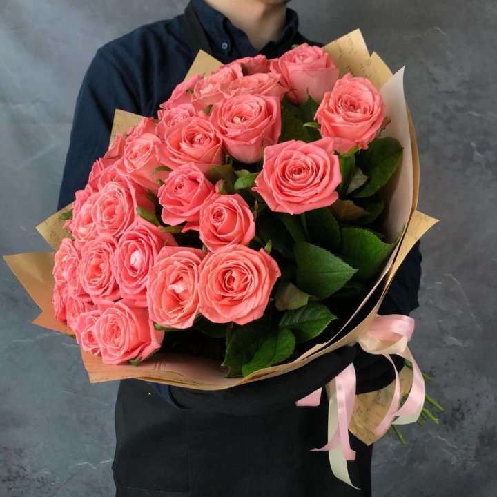 Букет роз "Карина" в Новосибирске