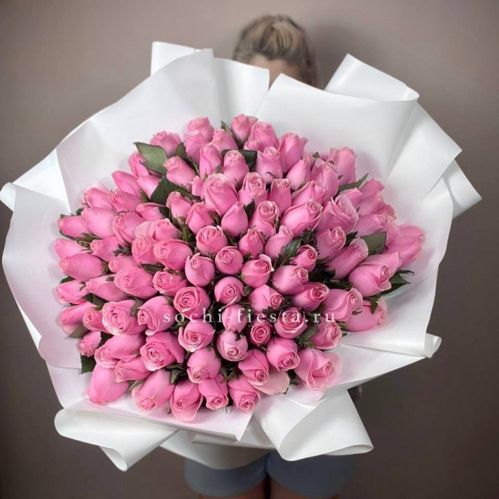 101 роза селеб в Новосибирске