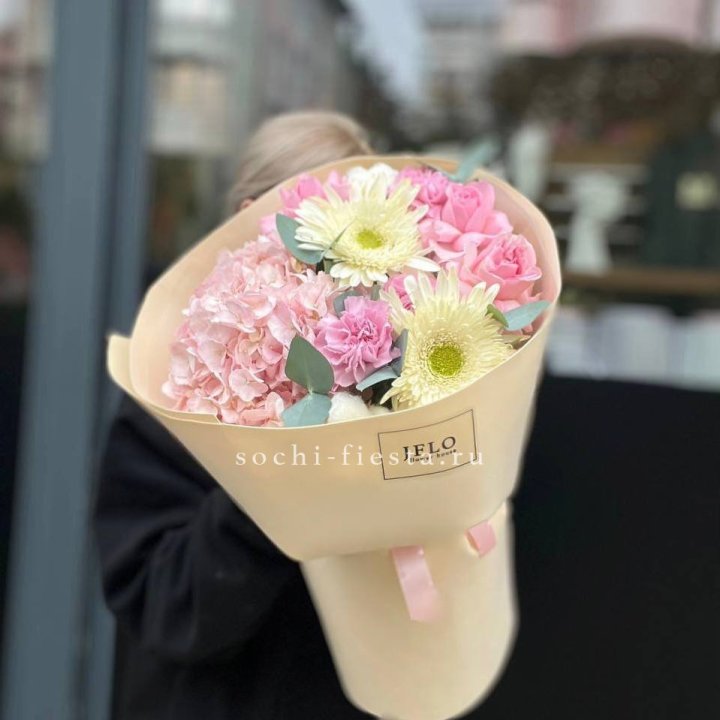  Букет  "Тёплые мгновения" в Новосибирске