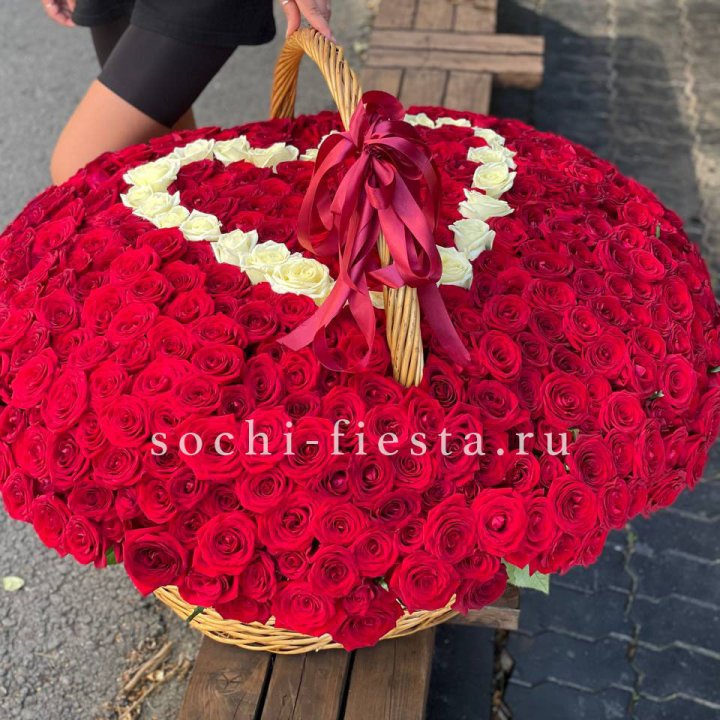 505 роз в Новосибирске