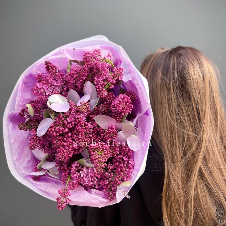 Букет сирени  в Новосибирске