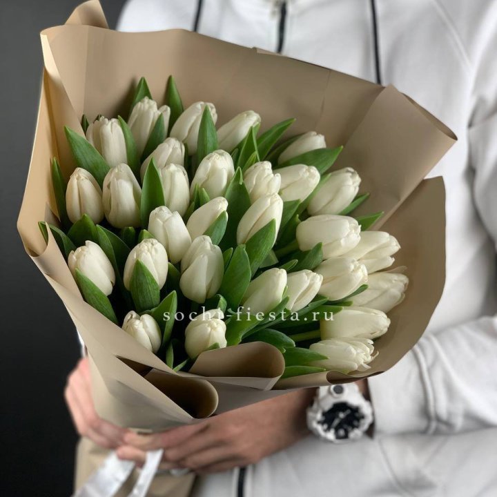 Букет из тюльпанов  в Новосибирске