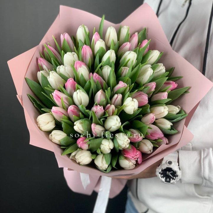 61 тюльпан микс в Новосибирске
