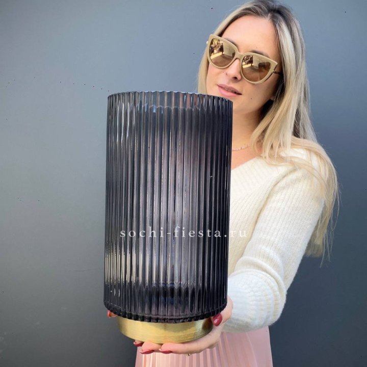 Стеклянная ваза №4 в Новосибирске