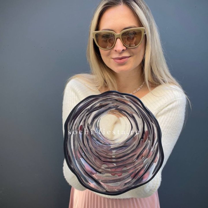 Стеклянная ваза №2 в Новосибирске