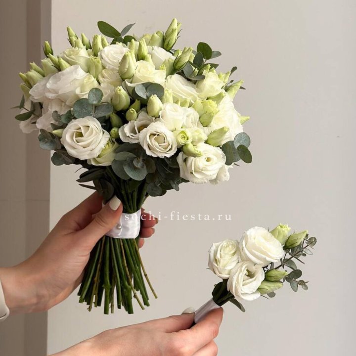 Свадебный букет №8 в Новосибирске