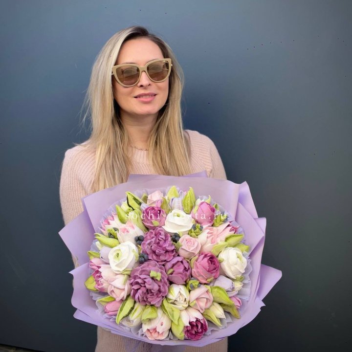 Сладкий букет из ЗЕФИРА в Новосибирске
