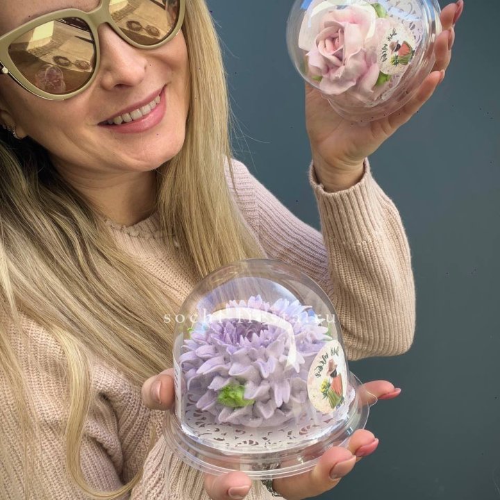 Зефир пион, роза (штучно) в Новосибирске