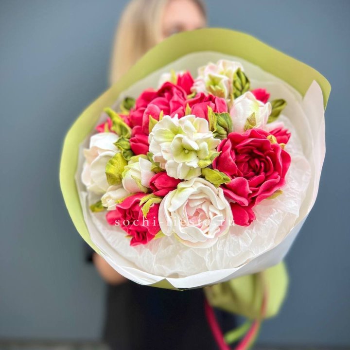 Зефирный букет Бриндж в Новосибирске